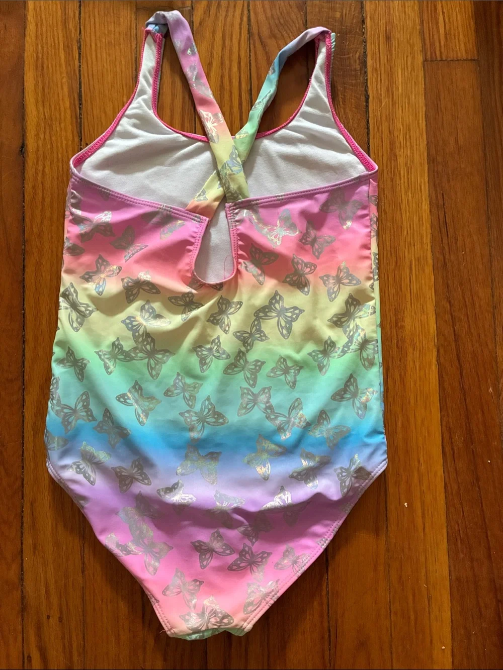 Girls One-Piece Butterfly Swimsuits